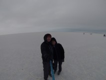 Le Salar d'Uyuni (sous la neige)!!